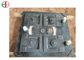 High Abrasion Casting Intermediate Grid Lines / Shell Liners For Cement Mills