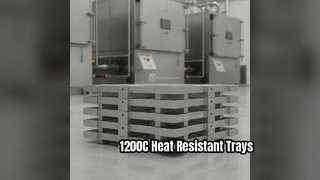 열처리 그리드 트레이 1200C 부식 방지