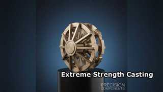 고강도 니켈 합금 주조 Ra 6.3